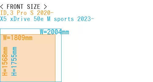 #ID.3 Pro S 2020- + X5 xDrive 50e M sports 2023-